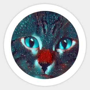 Four-Legged mycat, revolution for cats Sticker